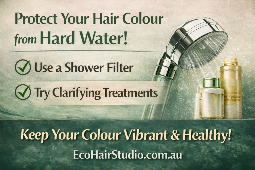 Perths hard water hair colour